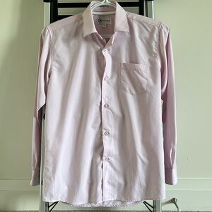 Pale pink boys dress shirt - size 14